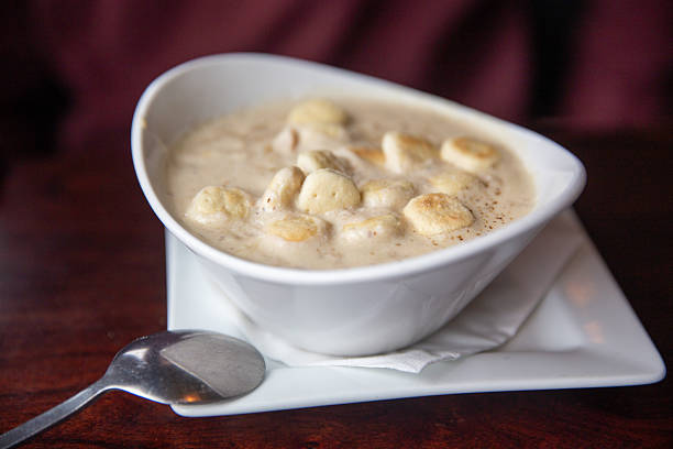 istock Bowl of New England Clam Chowder 2218100515