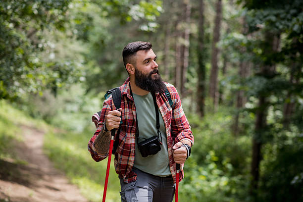 istock Solo Adventurer Taking in Nature 2218107376