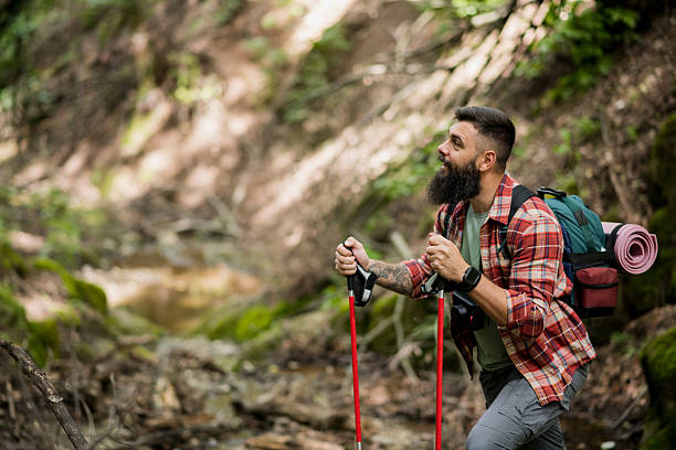 istock Man Smiling in Nature’s Stillness 2218109044