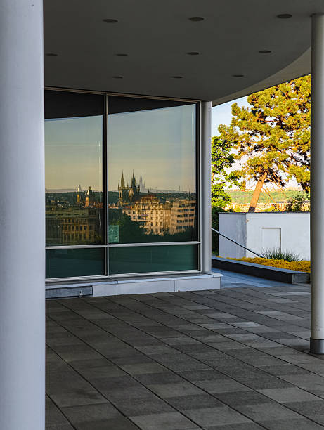 typical windows of an office building - photo