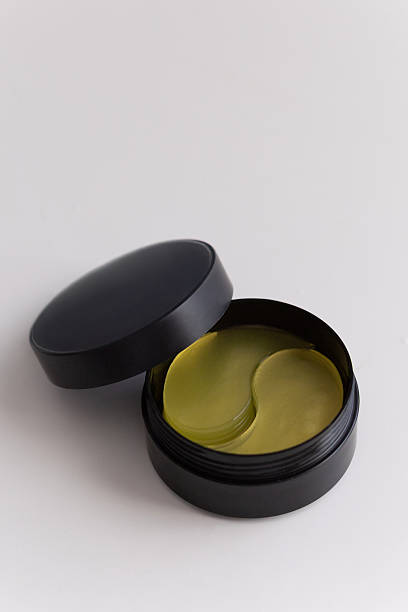 istock Eye Patches in Black Container - Skincare Product 2218113750