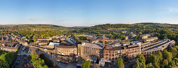 istock New Mills aerial Panorama at Sunset 2218120270