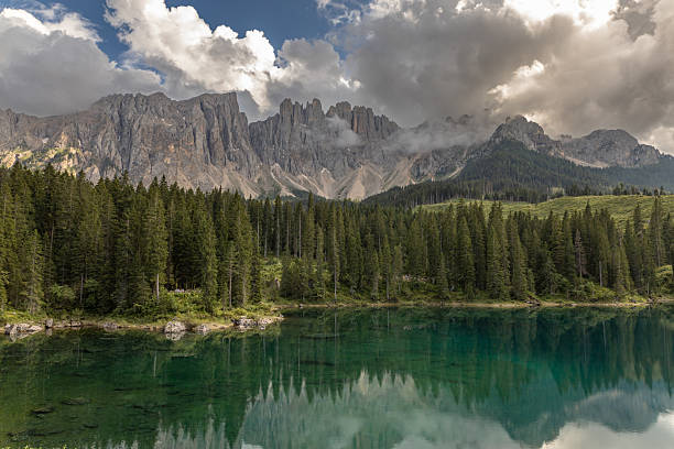 istock small alpine lake in the Dolomites 2218121866