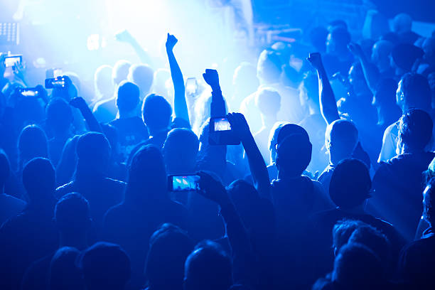 istock Crowd of people in front of the stage 2218126563