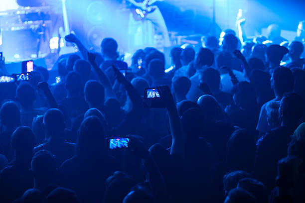 istock Crowd of people in front of the stage 2218126581