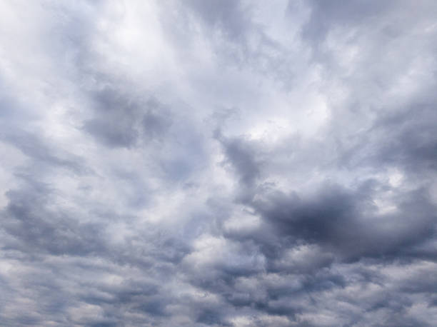 istock A cloudy sky with some clouds in the background 2218129729