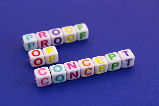 istock POC, letter cubes form the phrase PROOF OF CONTENT 2218138827