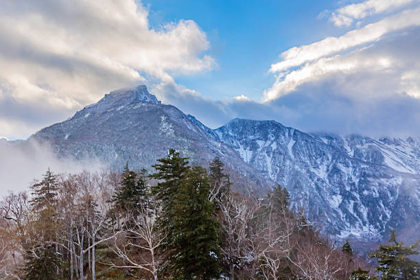istock Mt. Kurodake with snow in Hokkaido 2218147085