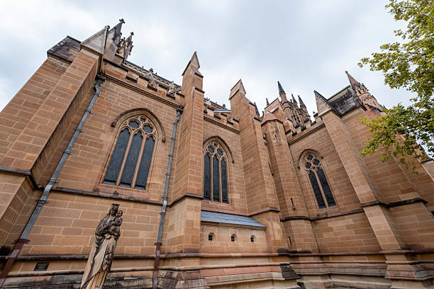 istock Saint Mary's Cathedral in Sydney, Australia 2218159485