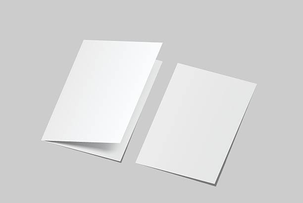istock A4 Bifold Blank Mockup, Open Leaflet template .Blank paper cover for  pamphlet, catalog, flyer, notecards, note paper, greeting card, wedding invitation, gift card, postcard, flier, brochure or letter 2218160493