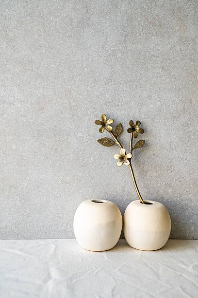 istock Selection of handmade ceramic pottery vases 2218164460