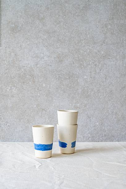 istock Selection of handmade ceramic espresso cups 2218164478