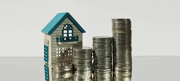 istock Financial growth real estate investment insights urban setting visual representation reflective surface economic concepts 2218169441