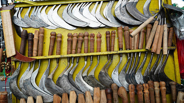 istock Traditional Sickle on the shelf 2218176615