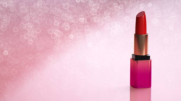 istock Elegant Red Lipstick Glamour 2218179094