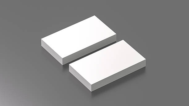 istock Modern Business Cards: Sleek Grey Background Mockup 2218206875