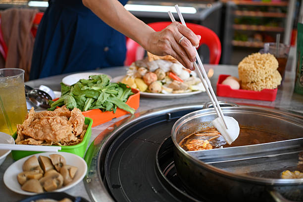 Double Delight: Hot Pot with Tom Yum and Clear Broth