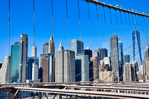 istock New York City Skyscrapers Under Bright Blue Sky 2218226669