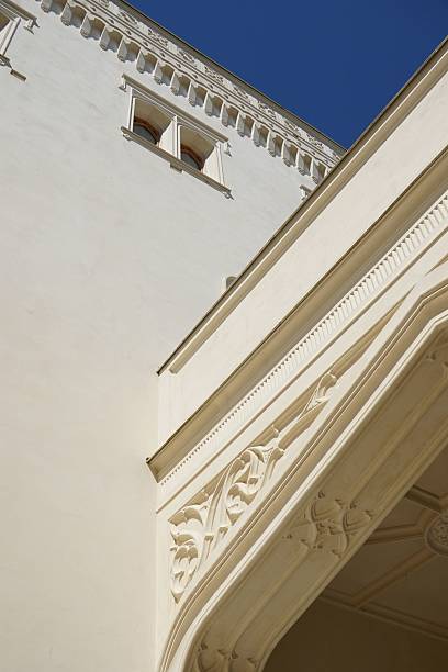 istock Historic Building Facade with Stone Carvings 2218232934