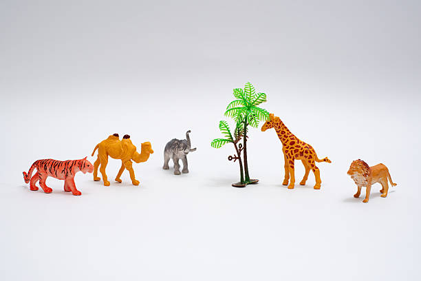istock Toy Animals on a White Background 2218236091