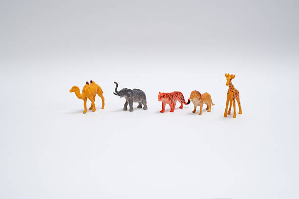 istock Toy Animals on a White Background 2218236092