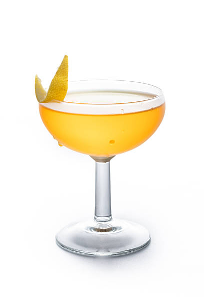 istock Paper plane cocktail isolated on white background 2218238459