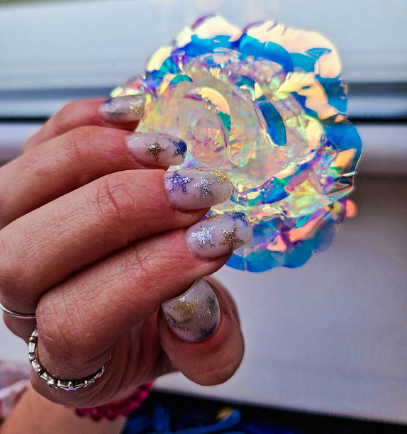 istock Perfect and interesting nails manicure 2218239790