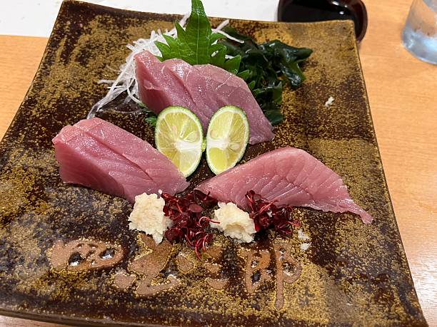istock Bonito sashimi for dinner in Tokushima 2218240667