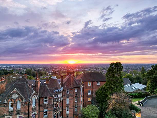 istock Sunset Over Historic Urban Landscape 2218244345