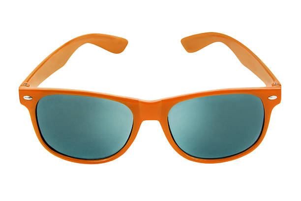 istock Orange Sunglasses isolated on white background 2218248632