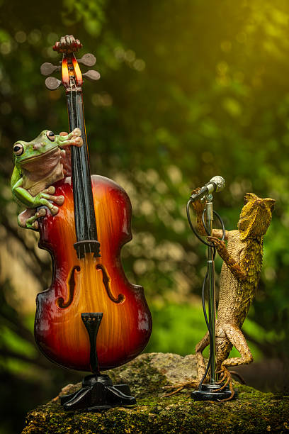 istock A band of lizards and frogs 2218249696