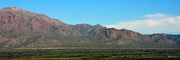 The Sonoran desert Pichaco Peak in central Arizona USA on a mid winter morning Pichaco Peak State Park