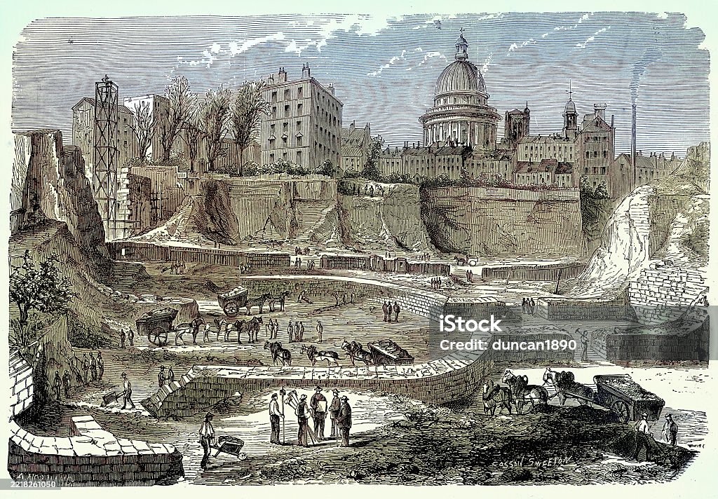 Amphitheater Paris Archaeological Excavation Of The Ancient Roman Amphitheater Arènes De ...