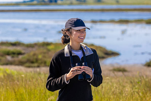istock Mother and Daughter Birding Together 2218263589