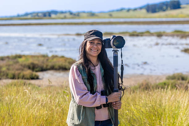 istock Mother and Daughter Birding Together 2218263591