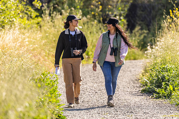 istock Mother and Daughter Birding Together 2218263639