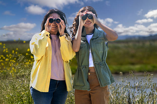 istock Mother and Daughter Birding Together 2218263701