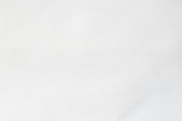 istock Soft white fabric with smooth weave and subtle sheen, ideal for design projects 2218276803