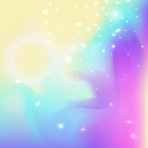 istock Princess Gradient. Purple Girl Pattern. Magic Invitation. Iridescent Abstract Invite. Pink Fantasy Background. Lilac Magical Hologram. Fairy Backdrop. Cute Princess Gradient. 2218279344