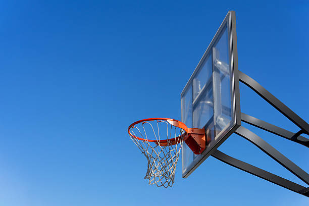 istock A outdoor basketball net 2218291260