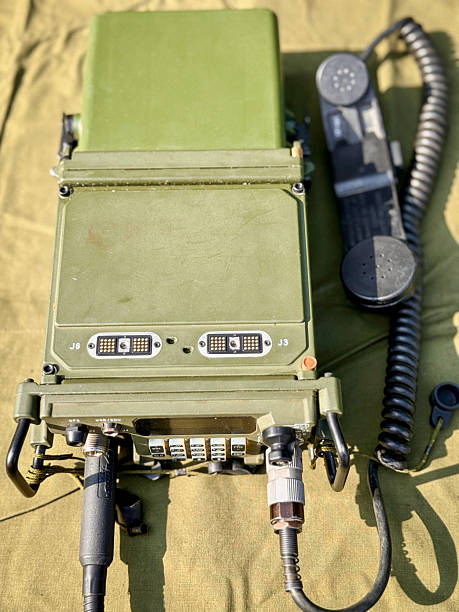 istock Tactical Military Radio System 2218292467
