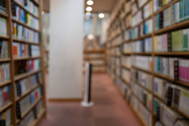 Out-of-Focus Stacks Creating a Library Ambience