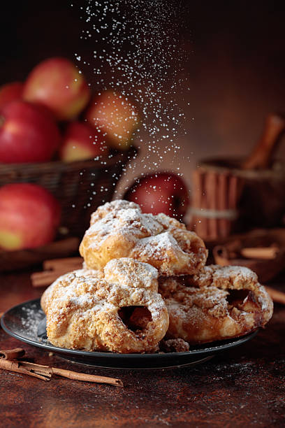 istock Homemade mini apple strudels with apples and cinnamon. 2218304780