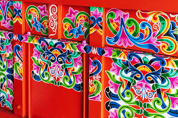 istock Traditional Costa Rican Painted Ox Cart 2218308544
