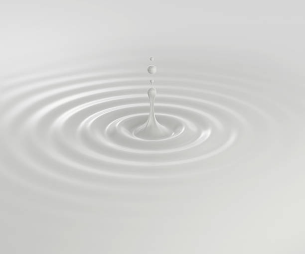 istock A single droplet of white creamy liquid or milk creates concentric ripples on a smooth surface 2218318601