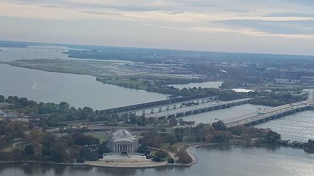 istock Aerial view of Jefferson Memorial 2218325534