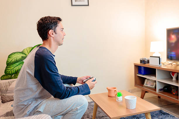 istock Playing Video Games at Home 2218331011