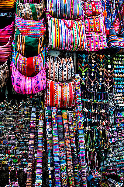 istock Purses and Jewelry for Sale by Locals in Cusco, Peru 2218332123