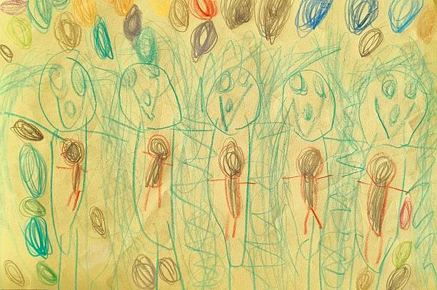 Basteln und malen mit Kindern