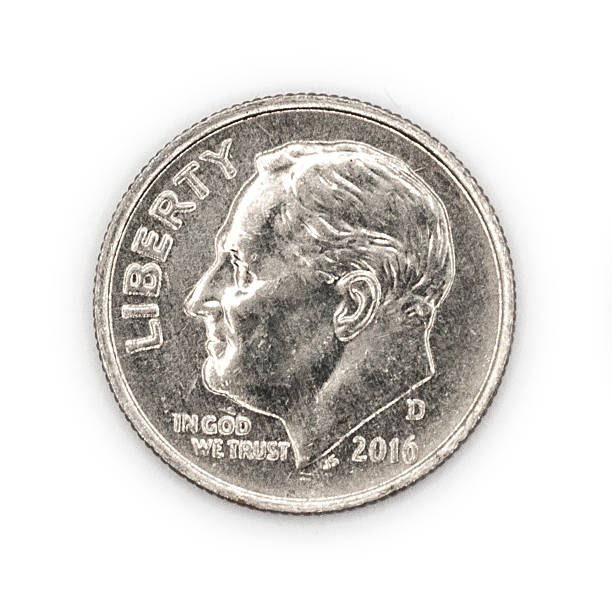 Wyoming State Quarter Coin U.S. America elections Democracy Patriotism .USA State Name Money Economy Coin Macro Photography.Values of historical events and politics